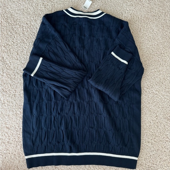 NWT Banana Republic Oversized V-Neck Pullover Sweater - Picture 5 of 8